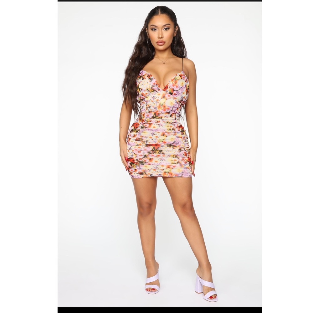 NWT Fashion Nova SIZE 3X Mesh Mini Dress!